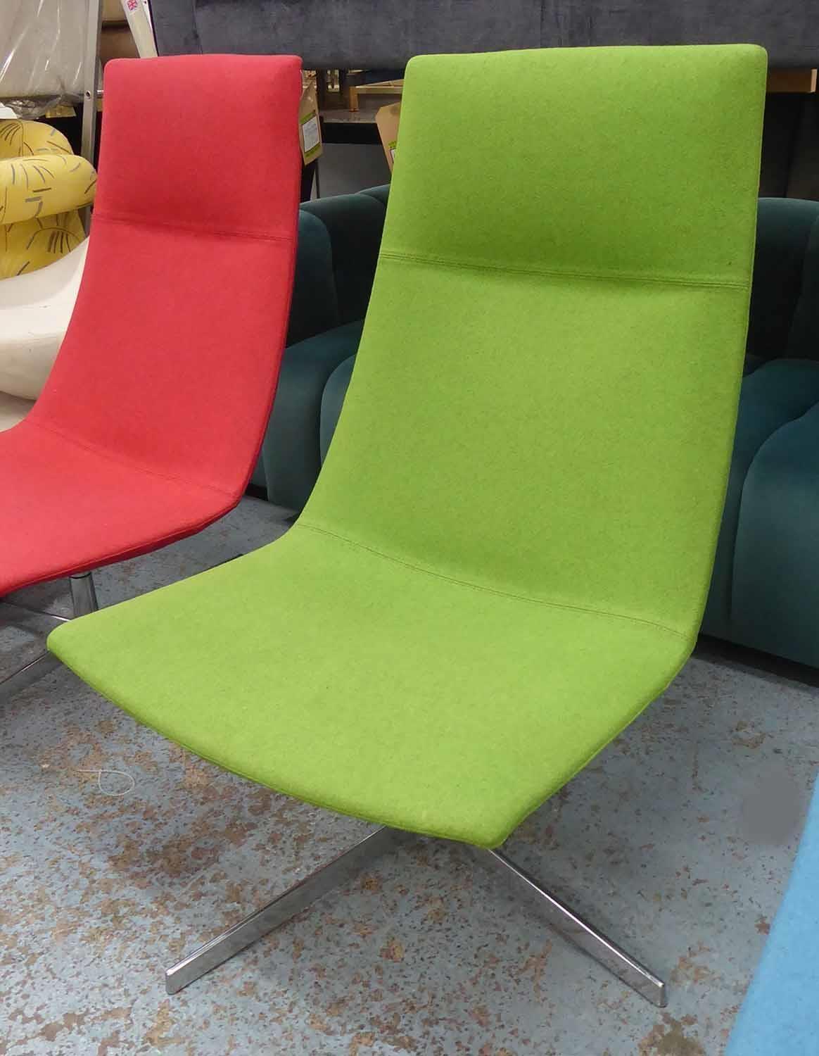 ARPER CATIFA 70 LOUNGE CHAIRS, a set of three, by Alberto Lievore, Jeannette Altherr and Manuel