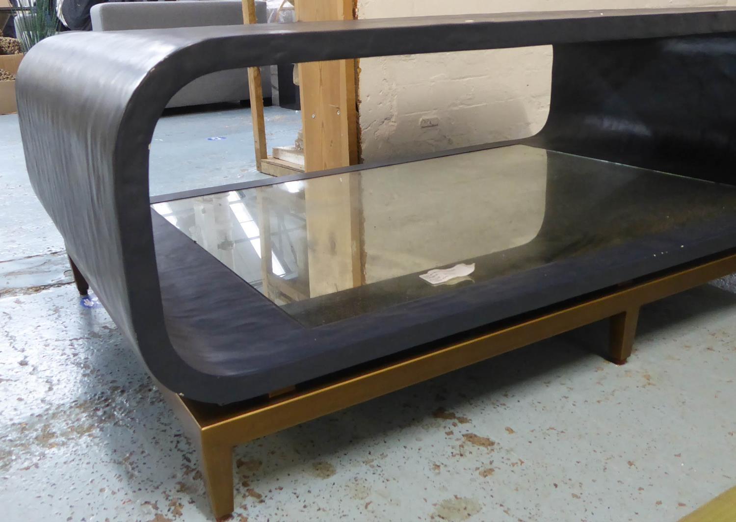 JULIAN CHICHESTER WILHELM LOW TABLE, 125cm x 76cm x 46cm. (slight faults) - Image 2 of 3