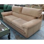 LIGNE ROSET PALLAS SOFA BY CLAUDE BRISSON, 210cm W approx. (with faults)