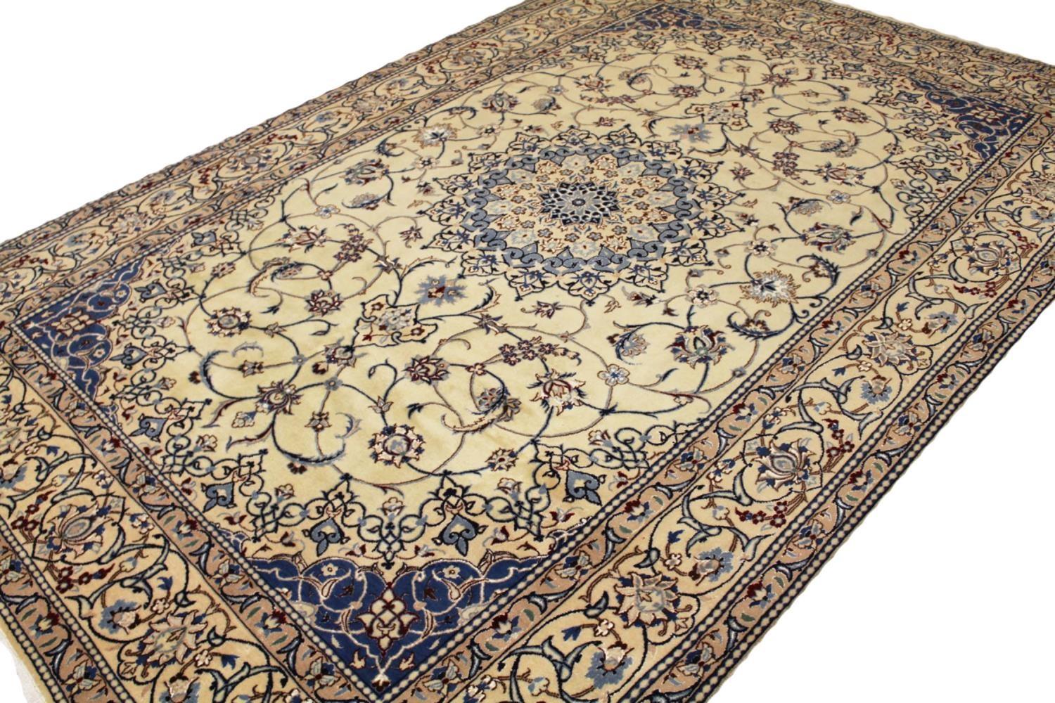 FINE PART SILK NAIN CARPET, 314cm x 209cm. - Image 2 of 5