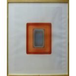 RICHARD CALDICOTT 'Untitled 52', print in colours, 72cm x 100cm, framed and glazed.