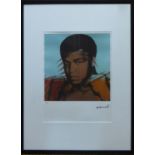 ANDY WARHOL ?Muhammad Ali', from 'Athletes Series', 1977, lithograph, hand numbered limited