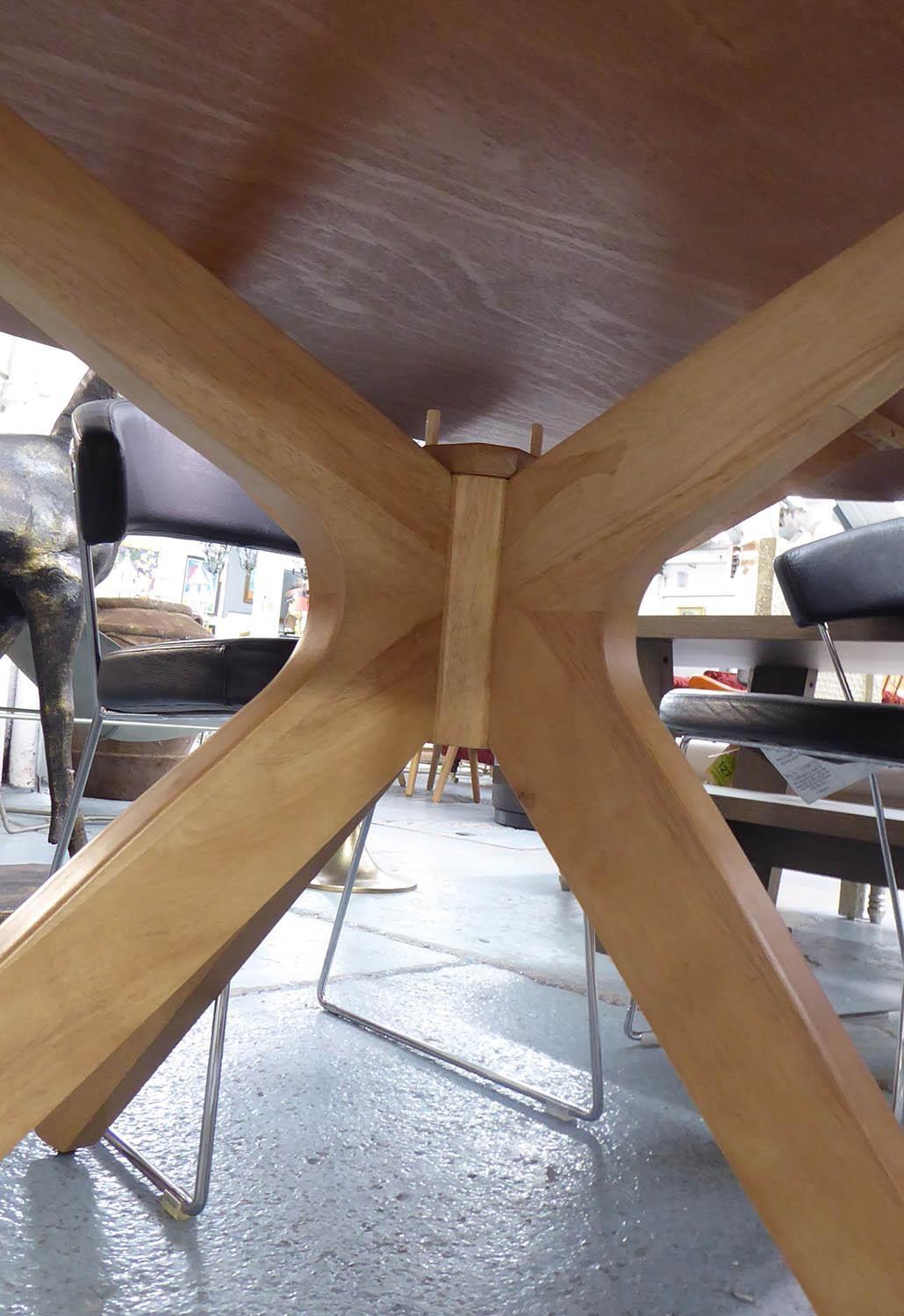 DINING TABLE, contemporary design, 190cm x 111cm x 75cm. - Image 4 of 4