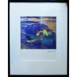 ANDY WARHOL ?Sea Turtle', 1983, from Endangered Species portfolio, lithograph, hand numbered limited