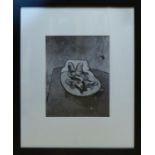 FRANCIS BACON ?Personnage Couché?, monochrome, Maeght Editeur, 37cm x 27cm, matted, framed and