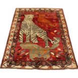 PERSIAN QASHQAI TIGER RUG, 180cm x 135cm.