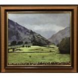 COLIN VENTRIS BELL (1919-1983) 'Scottish Highlands, Moar Glencoe', 39cm x 49cm, framed.