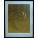 PATRICK DUPRÉ ?Circles?, 1980, metal engraving on paper, plate laser signed, 58cm x 41cm, framed and