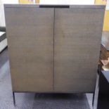 TALL CABINET, contemporary design, 120cm x 60cm x 146cm. (slight faults)