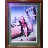 AFTER DAVID LACHAPELLE 'Blondie', offset lithographic print, from the collection of Tony Parker,