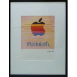 ANDY WARHOL 'Apple Macintosh', 1985, lithograph, numbered 75/100, with signature in the plate, Leo