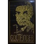 TODD SLATER 'Goldfinger', Bond/Sean Connery, Alamo Rolling Roadshow Tour at Fort Knox poster,