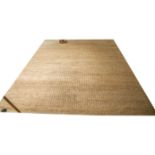 CLASSIC SEAGRASS JUTE CARPET, 300cm x 240cm.