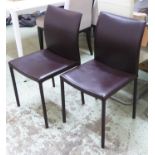 CIACCI GAIA DINING CHAIRS, a set of six. (6)