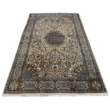 KASHMIR SILK CARPET, 295cm x 177cm.