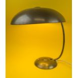 HELO LEUCHTEN DESK LAMP, vintage 1950's German, 47cm H.
