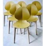 CALLIGARIS BASIL CHAIRS, a set of six, by Mr Smith Studio, 85cm H. (6)