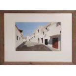 JOHN NEWBERRY RWS (British b.1934) 'Andalucia', watercolour, signed, 24cm x 34cm, framed. (Subject