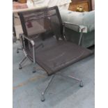 VITRA ALUMINIUM GROUP DESK CHAIR, by Charles and Ray Eames, 83cm H approx.