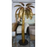 MAISON JANSEN STYLE PALM TREES, a pair, 174cm H approx. (2)