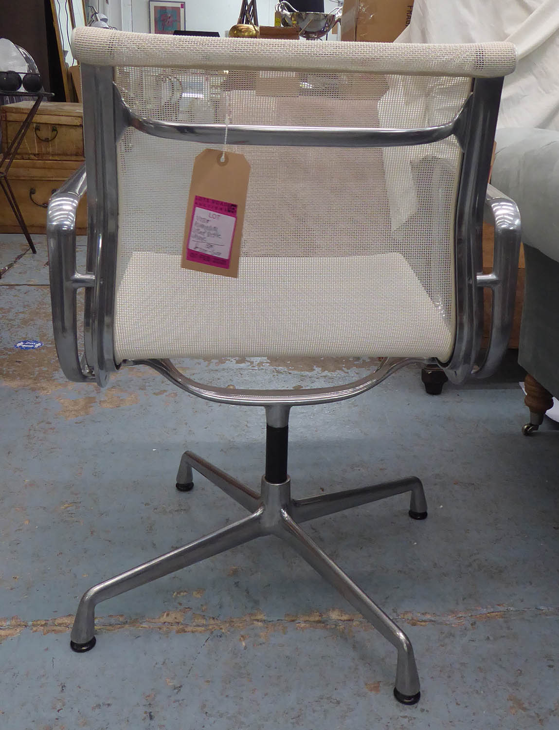 VITRA ALUMINIUM GROUP DESK CHAIR, by Charles and Ray Eames, 83cm H approx. - Image 8 of 9