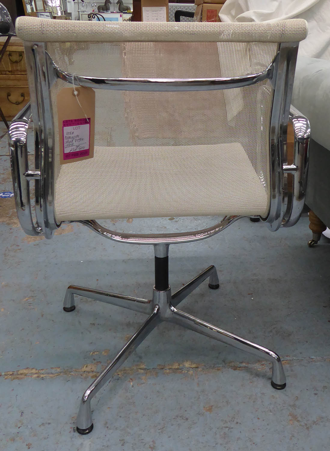 VITRA ALUMINIUM GROUP DESK CHAIR, by Charles and Ray Eames, 83cm H approx. - Image 10 of 11