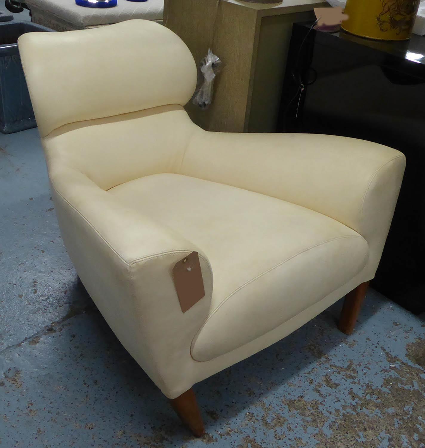 LINLEY ASTON CHAIR BY DAVID LINLEY, 74cm H. (slight faults)