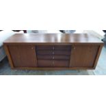 SIDEBOARD, contemporary style design, four central with cabinet doors either side, 70cm x 50cm x