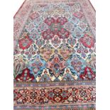 FINE PERSIAN GARDEN DESIGN CARPET, 300cm x 200cm.