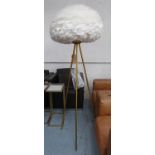 FEATHER CLOUD FLOOR LAMP, 170cm H.