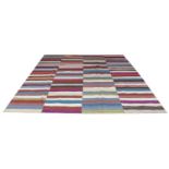 PAUL SMITH INSPIRED KILIM, 300cm x 250cm.