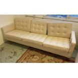 AFTER FLORENCE KNOLL SOFA, 227cm.