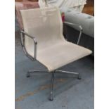 VITRA ALUMINIUM GROUP DESK CHAIR, by Charles and Ray Eames, 83cm H approx.