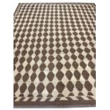 SWEDISH DESIGN FLATWEAVE CARPET, 293cm x 245cm.