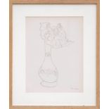 HENRI MATISSE 'Vase with Flowers - J1', collotype, signed in the plate, Suite: Themes and