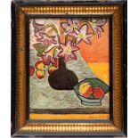 HENRI MATISSE 'Narcissus and Pommes', quadrichrome, signed and dated in the plate, ref. Chaiers D'