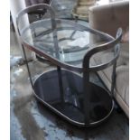 DRINKS TROLLEY, Bauhaus style, 83cm x 47cm x 81cm.