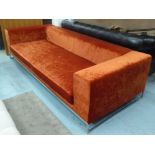 B & B ITALIA DADONE SOFA, by Antonio Citterio, 243cm L x 61cm H x 98cm D.(similar to the previous