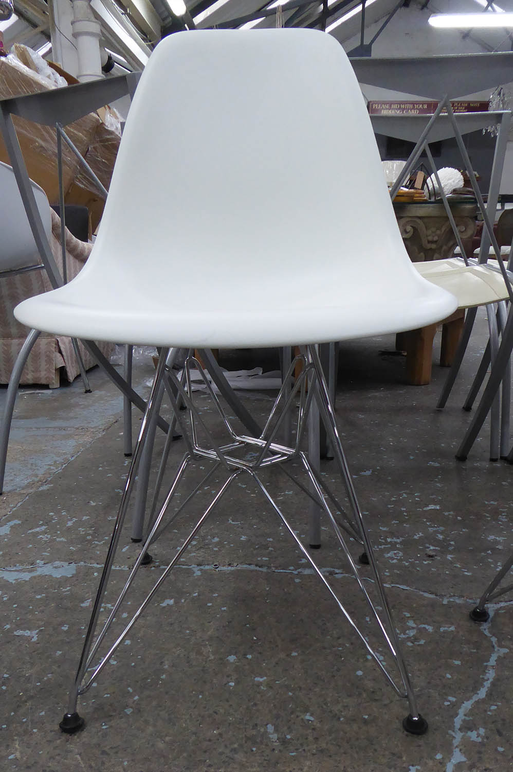 VITRA DSR CHAIRS, a pair, by Charles and Ray Eames, 83cm H. (2) - Image 4 of 8