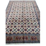 FINE PERSIAN VERAMIN MINA KHANI CARPET, 321cm x 217cm.