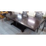 SELVA DOWNTOWN EXTENDABLE DINING TABLE, 280cm x 115cm x 75.5cm fully extended.