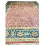 ANTIQUE AMRITSAR DESIGN CARPET, 396cm x 300cm.