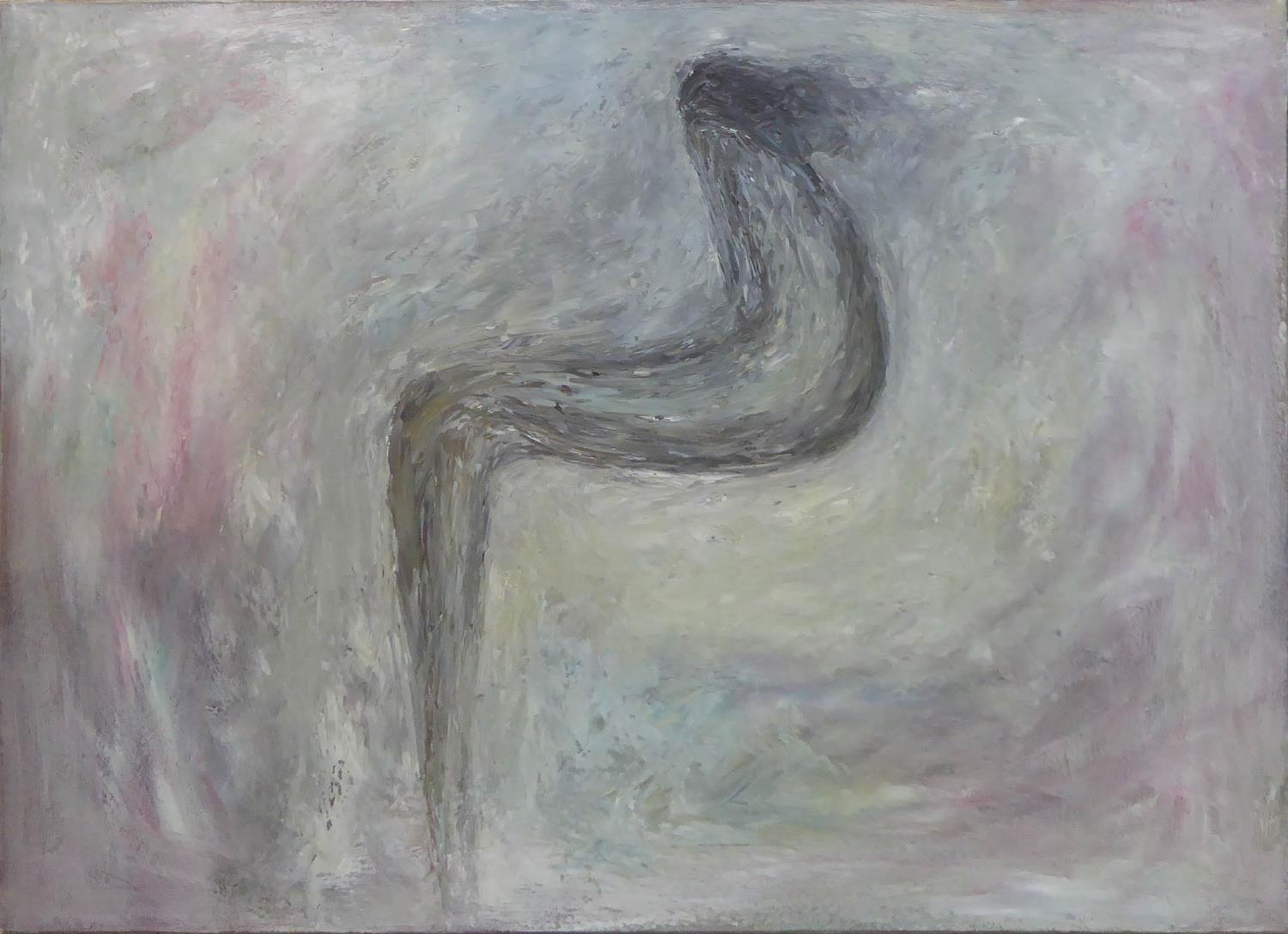 PHAM NGOC MINH (Contemporary Vietnamese) 'Abstract', oil on canvas, purchased directly from the