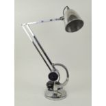 HADRILL & HORSTMANN COUNTERPOISE DESK LAMP, 90cm H at tallest.