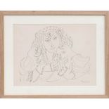 HENRI MATISSE 'Femme I7', collotype, edition 950, 1943, printed by Martin Fabiani, 25cm x 32cm,