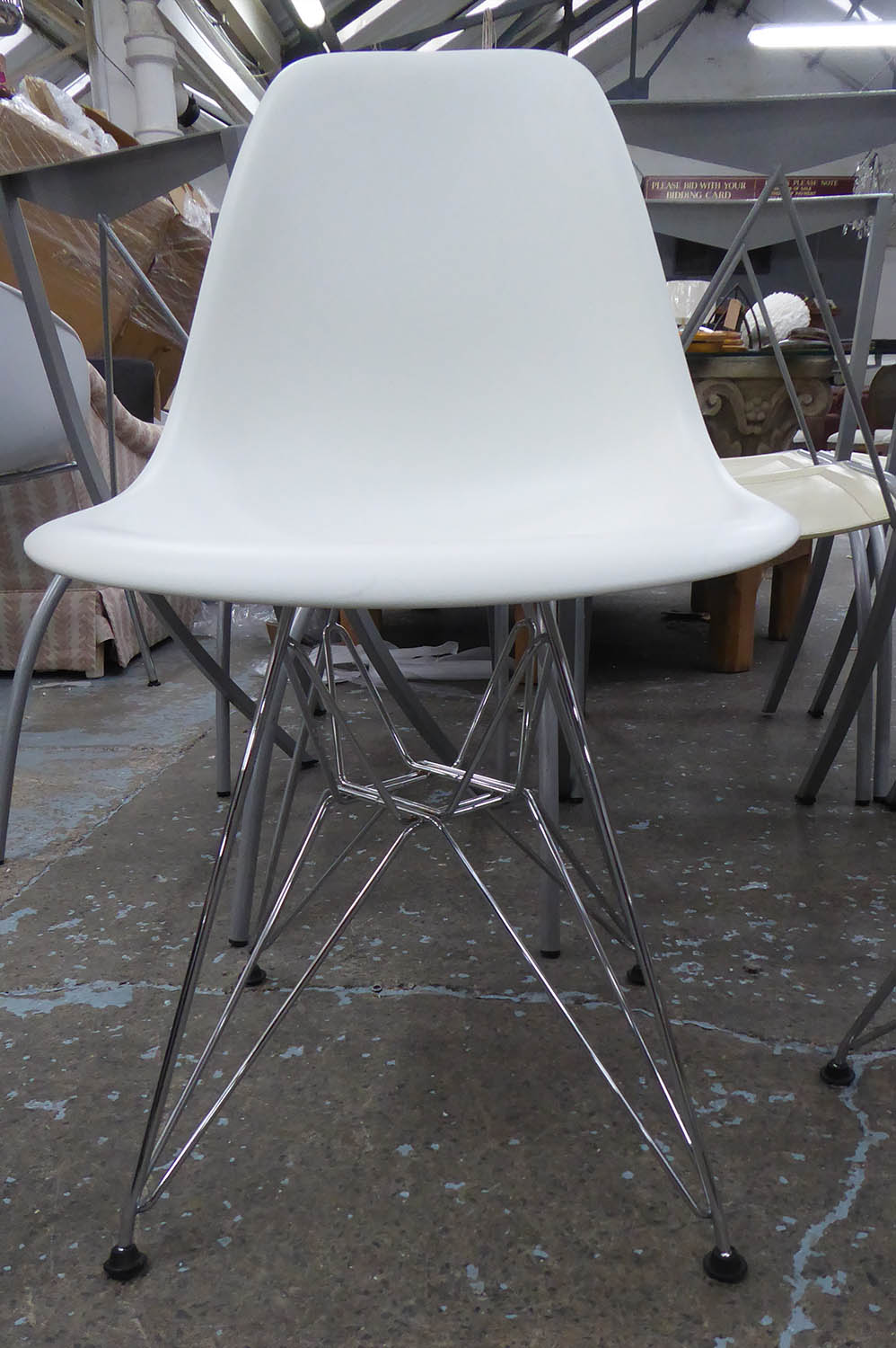 VITRA DSR CHAIRS, a pair, by Charles and Ray Eames, 83cm H. (2) - Image 3 of 8