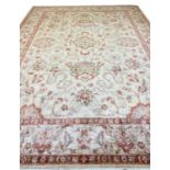 FINE SULTANABAD DESIGN CARPET, 361cm x 275cm.