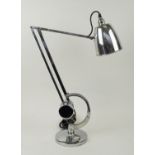 HADRILL & HORSTMANN COUNTERPOISE DESK LAMP, 90cm H at tallest.