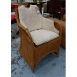 RALPH LAUREN HOME JAMAICA CHAIR, 161cm W. (with faults)