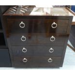 PORTA ROMANA CONKER CHEST OF DRAWERS, 95cm x 45cm x 105cm.